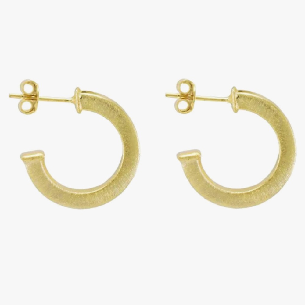 Sheila Fajl Bianca Petite Square Hoops